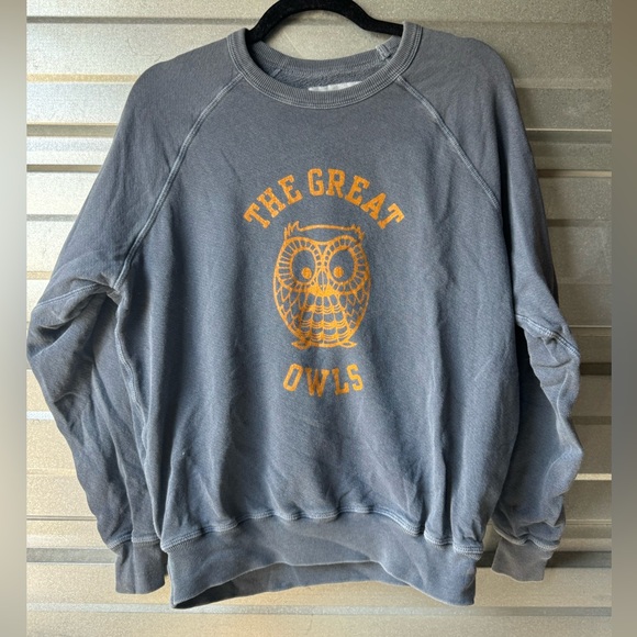 THE GREAT Owl Sweatshirt - Picture 1 of 4